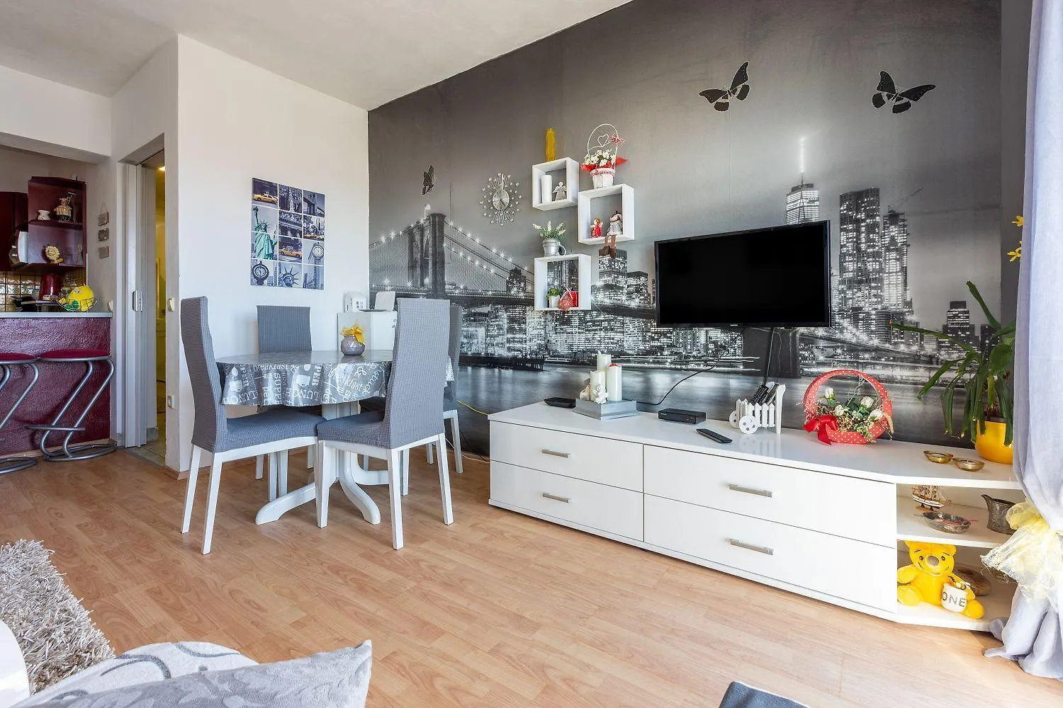 Helles Apartment Mit Meerblick, Espressomaschine, Grillbereich, Waschmaschine Crikvenica