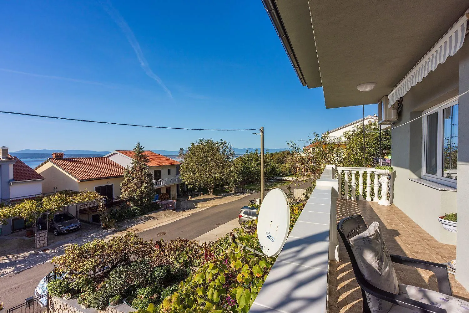Helles Apartment Mit Meerblick, Espressomaschine, Grillbereich, Waschmaschine Crikvenica Croatia