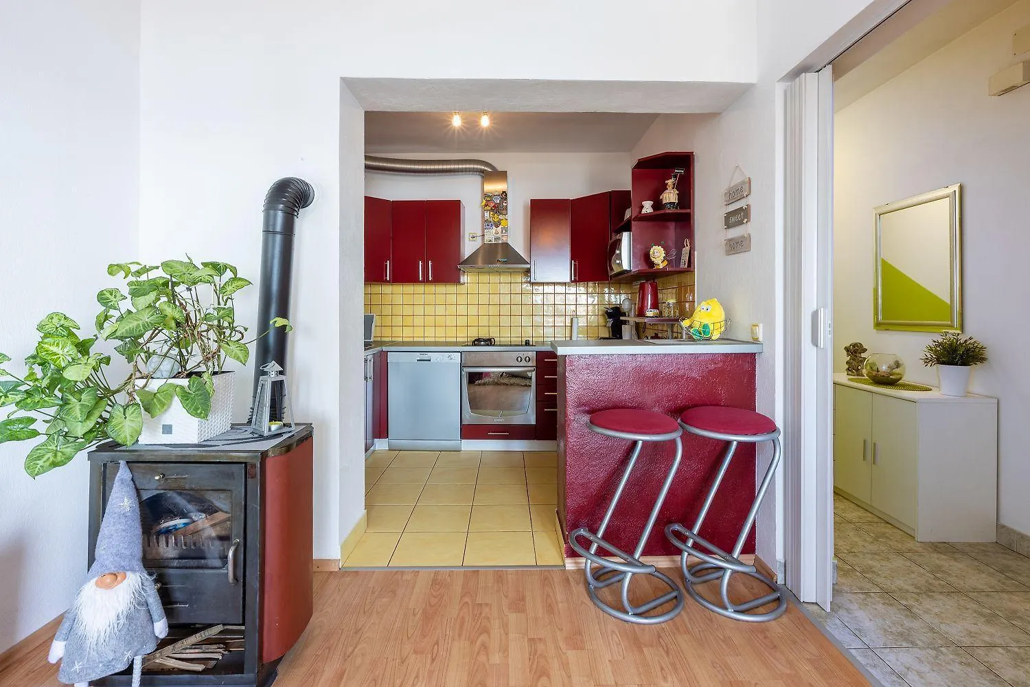 Helles Apartment Mit Meerblick, Espressomaschine, Grillbereich, Waschmaschine Crikvenica 0*,  Croatia