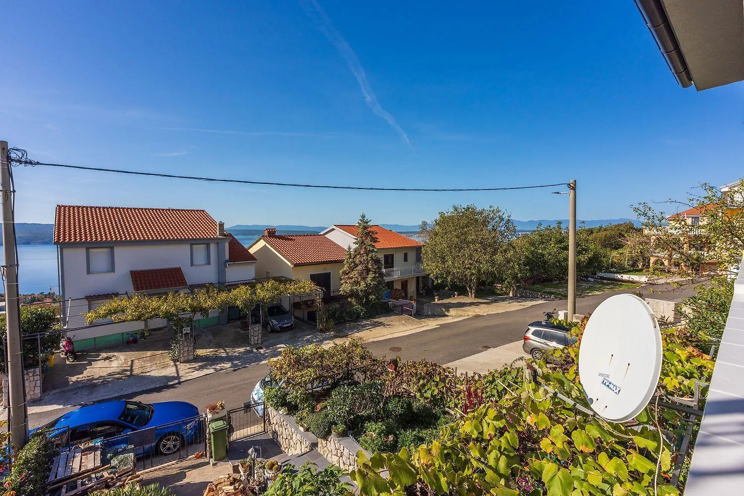 Helles Apartment Mit Meerblick, Espressomaschine, Grillbereich, Waschmaschine Crikvenica