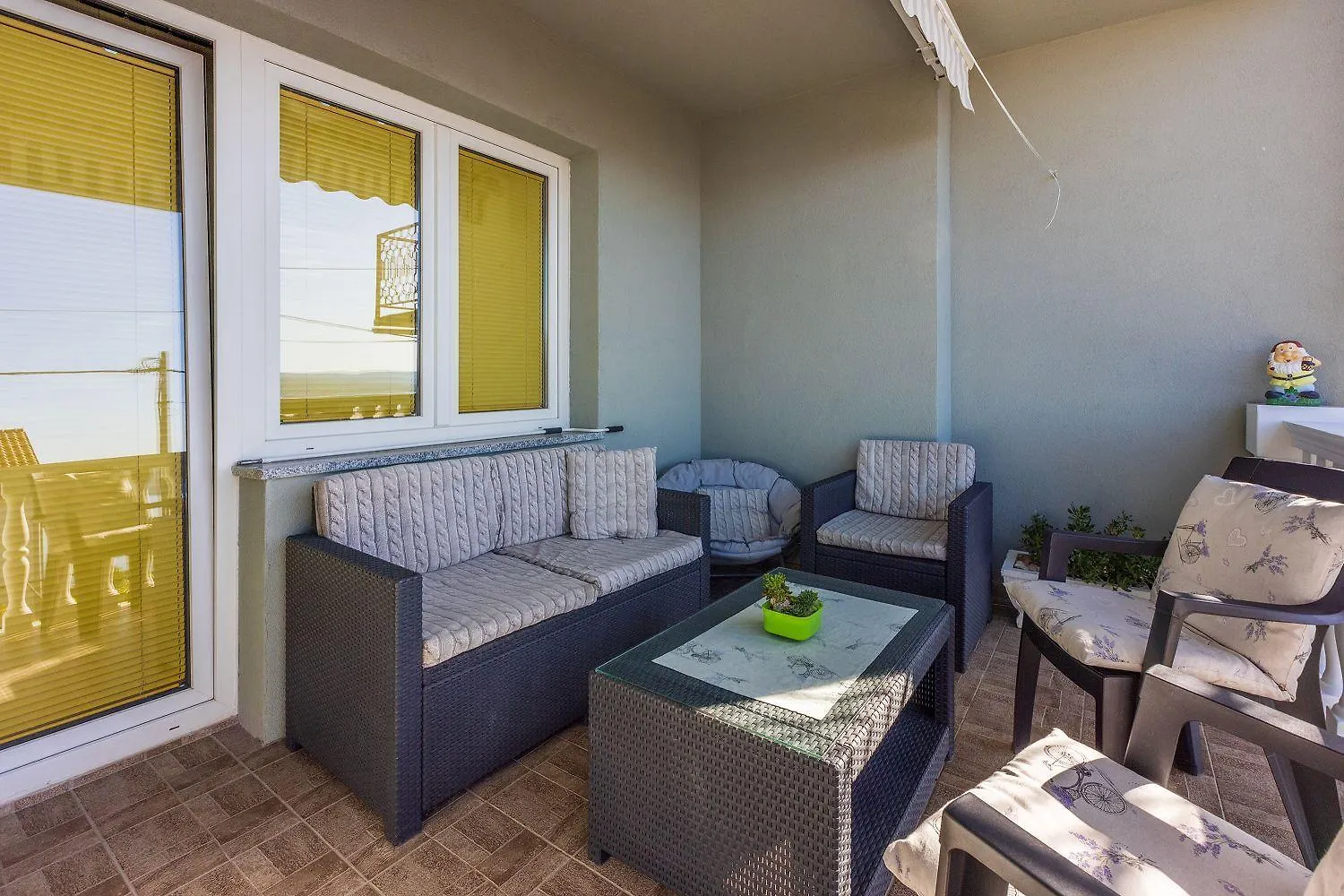 Helles Apartment Mit Meerblick, Espressomaschine, Grillbereich, Waschmaschine Crikvenica 0*,  Croatia
