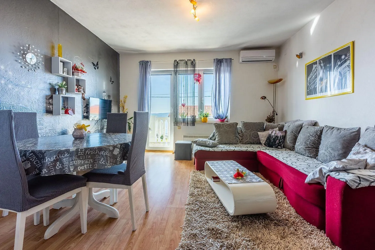 Helles Apartment Mit Meerblick, Espressomaschine, Grillbereich, Waschmaschine Crikvenica